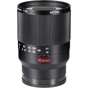 Kase 200mm F5.6 Telephoto Reflex Mirror Lens Full Frame Manual Focus for Sony E-Mount Mirrorless Cameras