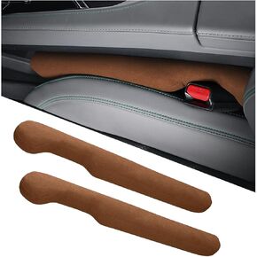 وسادة حشو فجوات مقعد السيارة، عبوتان من حشو الفجوات العالمية لمنع الأشياء من السقوط، منظم يملأ الفجوة بين المقعد ووحدة التحكم للهاتف المحمول، ملحقات داخلية لشاحنة سيارات الدفع الرباعي (أسود) in Kuwait