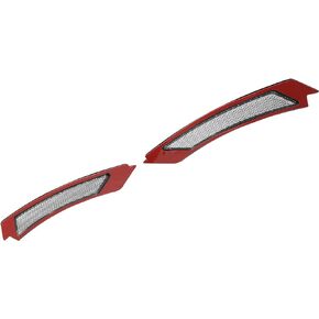 Bumper Reflector Side Marker 63147205398 63147205397 Front Reflector for BMW 328i XDrive 2009-2011 White(Set of 2)