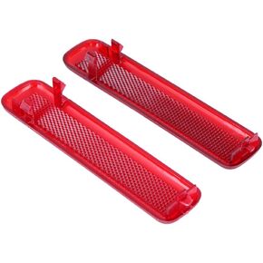 2Pcs Door Trim Panel, Rear Door Trim Panel Reflector Left & Right for GMC Reflector Light Cover Rear Door Reflector 15183155 15183156