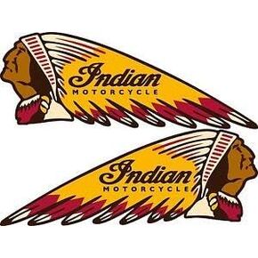 ملصق من الفينيل من USTORE ملصق حربي للدراجات النارية الهندية مثالي لخوذات مقاومة الطقس لنوافذ السيارة ومصدات الهواتف المحمولة وجدار الكمبيوتر المحمول، 3.5 بوصة × 1.5 بوصة in Kuwait