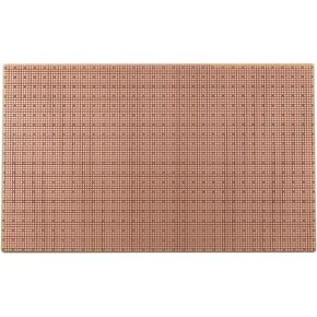 SP3T-50X50-G-PTH SMTpads-3U-Thin, Plated Holes to Ground Plane, 50x50mil Pads, 2 Sided PCB, 3.94 x 6.30 in (100 x 160 mm)