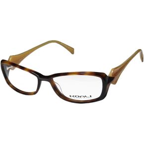 Koali By Morel 7008s For Ladies/Women Designer Full-Rim Shape Light Weight Affordable European Eyeglasses/Eyewear (53-15-135, Havana/Beige)