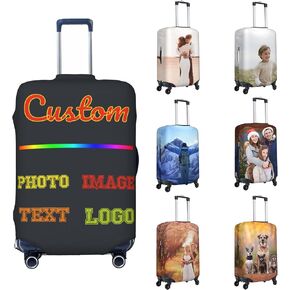 ONLY COVER, NOT INCLUDING THE SUITCASE Travel Luggage Cover Colorful Dinosaur for Boy Suitcase Protector Washable Baggage Covers (for 18-21 inch luggage) in Saudi Arabia