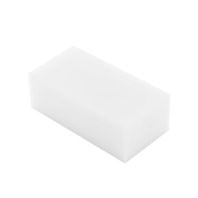 UHMW Tapping Block Ultra High Molecular Weight Polyethylene Rectangular Solid Plastic Blocks for Machining Home Improvement DIY Projects（Black，2.4 * 2.4 * 8 in）