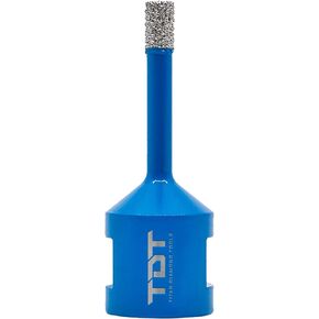 TDT - 1/4'' (6mm) - Diamond Core Drill Bit for Marble, Granite, Quartz, Stone, Porcelain, Brick & Ceramic Tiles - Fit All Grinders - Superior Durability