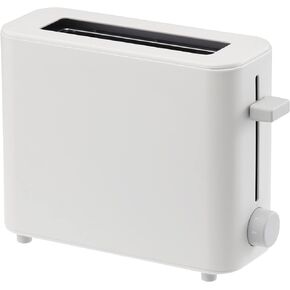 PLUS MINUS ZERO Toaster 1-Slice White XKT-V030(W)