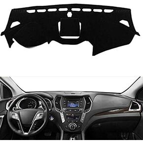 Car Dashboard Cover Dash Mat Dash Pad Carpet Anti-UV For Hyundai Santa Fe Santa Fe Sport IX45 Maxcruz 2013-2016 2017 2018