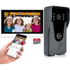 1080P Wireless WiFi Video Intercom Doorbell System,7 Inch Monitor in Saudi Arabia