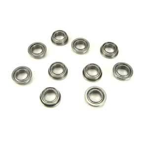 5x8x2.5mm Flanged Precision Ball Bearings Metal Shields (10) MF85-ZZ