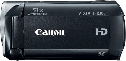 Canon Vixia HF R300 Full HD Flash Memory Camcorder with 51x Advanced Zoom (Renewed) in Saudi Arabia