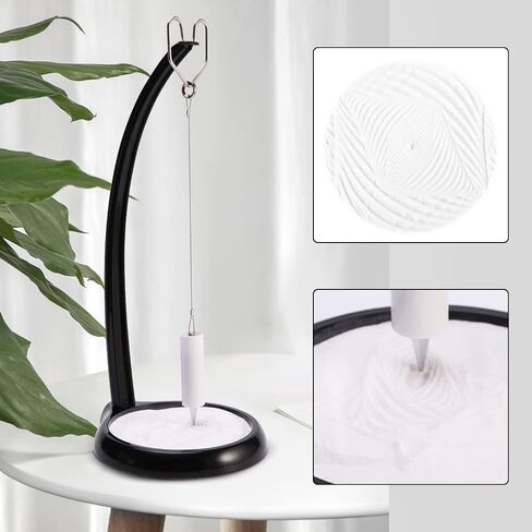 البندول الرملي، طاولة الرمل البندول الرملية الجاذبية، رسم العلوم المكتبية والحلي التعليمية، زخرفة رملية لتخفيف الضغط للمنزل والمدرسة والمكتب وهدايا عيد الميلاد in Kuwait