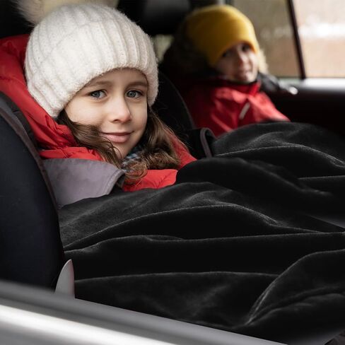 Zone Tech Heating 12V Polar Fleece Material Blanket - Ideal for Summer Camping, Road Trips, Picnics, or Relaxing in The Convenience of Your Vehicle or Home (Polar Fleece, 1- Pack) in Saudi Arabia