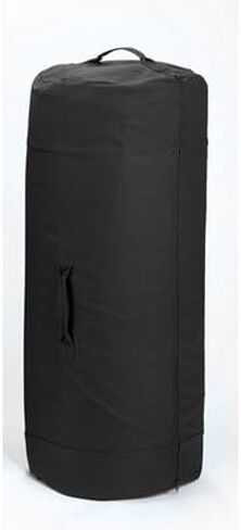 Olive Drab 30" x 50" Giant Side Zipper Canvas Duffle Bag in Saudi Arabia