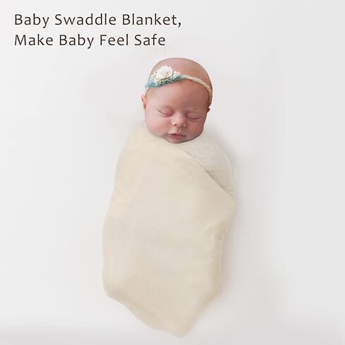 HBselect 5-Pack Cotton Baby Muslin Swaddle Blankets in Saudi Arabia