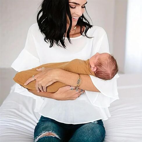 HBselect 5-Pack Cotton Baby Muslin Swaddle Blankets in Saudi Arabia