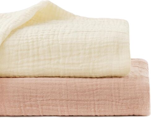 HBselect 5-Pack Cotton Baby Muslin Swaddle Blankets in Saudi Arabia