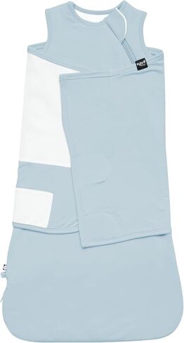 KYTE BABY Sleep Bag Swaddler with Dual Zipper, Removable Band, Rayon Made from Bamboo Transitional Nursery Essential in Saudi Arabia