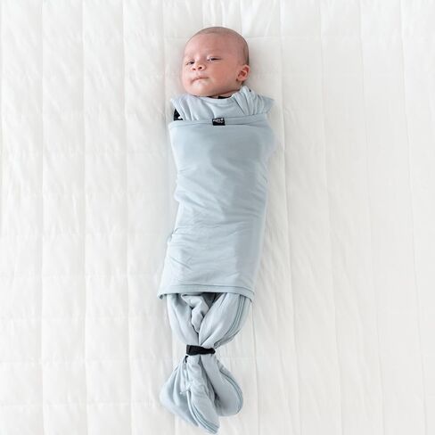 KYTE BABY Sleep Bag Swaddler with Dual Zipper, Removable Band, Rayon Made from Bamboo Transitional Nursery Essential in Saudi Arabia