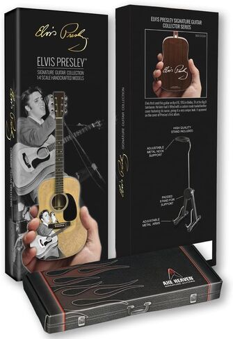 AXE HEAVEN Licensed Elvis Presley '55 Tribute Acoustic Mini Guitar Replica (EP-360) in Saudi Arabia