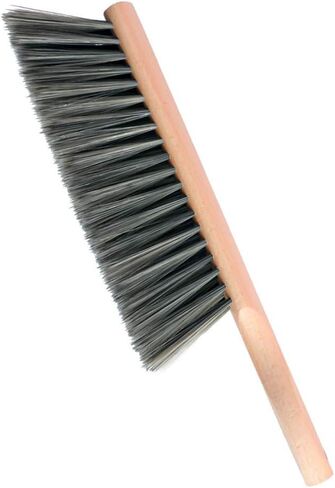 Hand Brush Soft Bristles Oiled Beech Wood Handle Small 14 Inch Long (Gray) in Saudi Arabia
