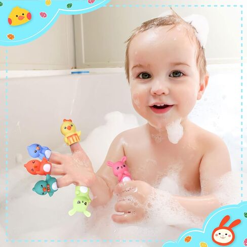 FUN LITTLE TOYS 10 PCS Bunny Chick Finger Puppet for Easter Basket Stuffers, Include 5 Bunnies & 5 Chicks in Kuwait