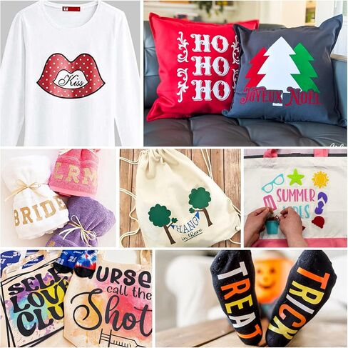 الفينيل النقل الحراري من Lya - مكواة على الفينيل بطول 15 قدم لآلة الضغط الحراري، مناسبة للاستخدام مع آلات الضغط الحراري، في الملابس والحقائب وما إلى ذلك. in Kuwait