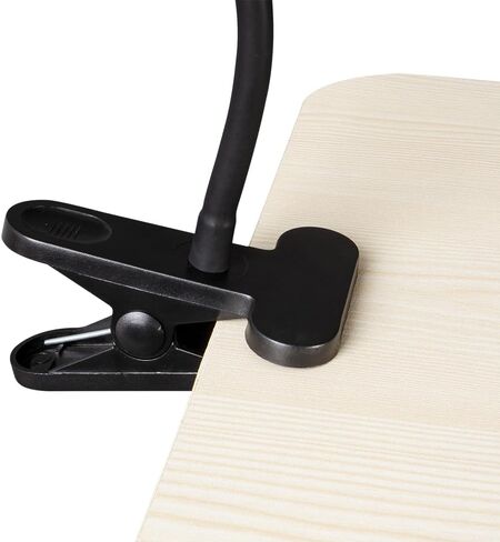 OttLite Clip-On LED Easel Lamp with ClearSun LED Technology - Sturdy Clip Light with On/Off Switch Cord - Adjustable & Flexible Neck for Precise Lighting, Piano, Computer Desks, Shelves & Tables in Saudi Arabia