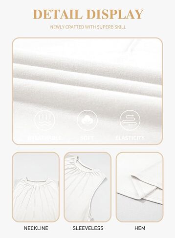 Eytino Plus Size Tank Tops for Women Summer Crewneck Sleeveless T Shirts Loose Fit Tunic Blouse(1X-5X) in Saudi Arabia