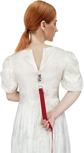 Zipper Helper Pull for Dresses，Dress Zipper Helper for Dresses with Invisible Zippers，Zipper Helper for Boots (Red) in Saudi Arabia