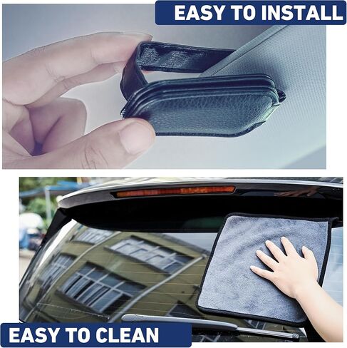 منظم حشو فجوات مقعد السيارة من DEDC، قطعتان منظم مقعد السيارة متعدد الوظائف مع صندوق تخزين جانبي للمقعد، وتخزين العملات المعدنية ومشبك النظارات الشمسية، منظم السيارة للهاتف، ملحقات Tesla Model Y 3 2023 in Kuwait