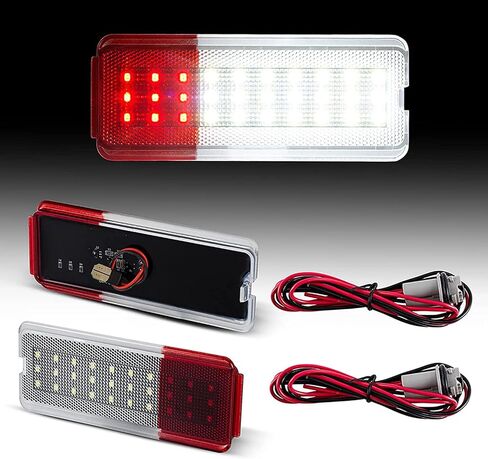 Door Panel Reflector Interior Light Door Reflectors Red Front Reflector Light Compatible with Dodge Ram 1500 2500 3500 Ram 4500 5500 2008-2009 Dodge Durango Chrysler Aspen 2007-2009 in Saudi Arabia