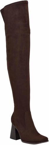 Nine West Begone, Over-the-Knee Boot Womens, Dark Brown 201, 7.5 US in Saudi Arabia