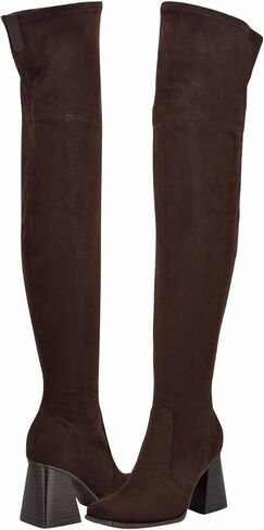 Nine West Begone, Over-the-Knee Boot Womens, Dark Brown 201, 7.5 US in Saudi Arabia