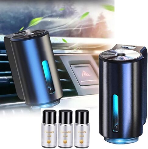 معطر هواء السيارة الذكية، موزع روائح ذكي للسيارة، مرذاذ بالموجات فوق الصوتية، موزع زيوت عطرية للسيارة، علاج عطري للسيارة in Kuwait