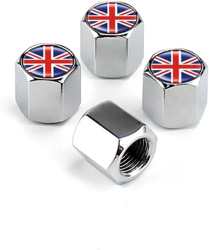 Car Tire Valve Stem Caps,Tire Valve Stem Caps Accessory,Universal Stem Covers for Car, Trucks, Bikes, Motorcycles,Corrosion and Wear Resistance,Styling Decoration Accessories,4Pcs(Black)… in Kuwait