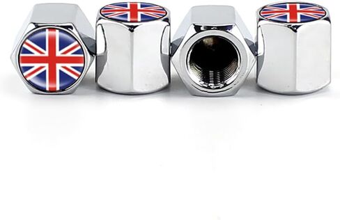Car Tire Valve Stem Caps,Tire Valve Stem Caps Accessory,Universal Stem Covers for Car, Trucks, Bikes, Motorcycles,Corrosion and Wear Resistance,Styling Decoration Accessories,4Pcs(Black)… in Kuwait