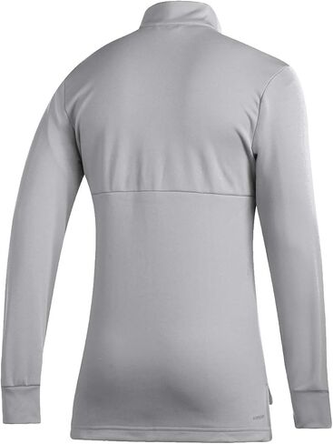 قميص adidas Team Issue ربع بسحاب - قميص كاجوال للرجال LT رمادي/أبيض in Saudi Arabia