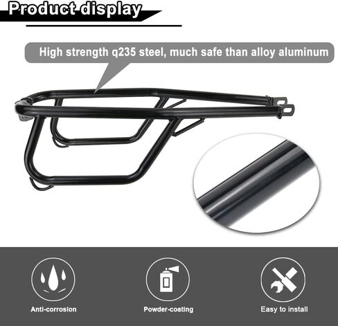 Xitomer Side Crash Bar Protector, Fit for 2024 2023 KLR650 2022 KLR650, Rear Panel Side Crash Bar Guard Protector KLR650 Gen3 Side crashbar in Saudi Arabia