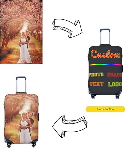 ONLY COVER, NOT INCLUDING THE SUITCASE Travel Luggage Cover Colorful Dinosaur for Boy Suitcase Protector Washable Baggage Covers (for 18-21 inch luggage) in Saudi Arabia