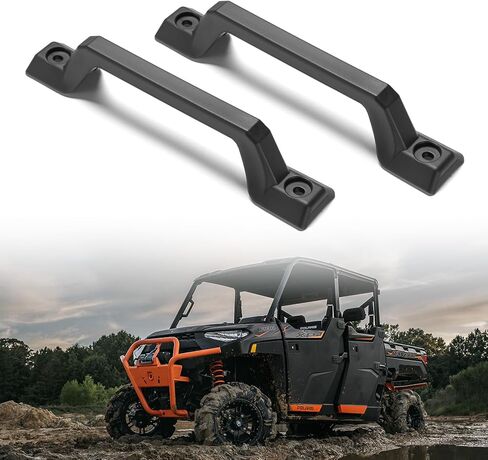 HAKA TOUGH UTV مقابض الإمساك لملحقات Polaris Ranger/Ranger Crew XP، شريط الإمساك لمقبض المقبض الجانبي Can Am Defender، استبدال OEM #5450844 قطعتان in Saudi Arabia