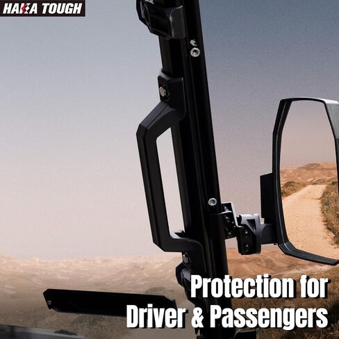 HAKA TOUGH UTV مقابض الإمساك لملحقات Polaris Ranger/Ranger Crew XP، شريط الإمساك لمقبض المقبض الجانبي Can Am Defender، استبدال OEM #5450844 قطعتان in Saudi Arabia
