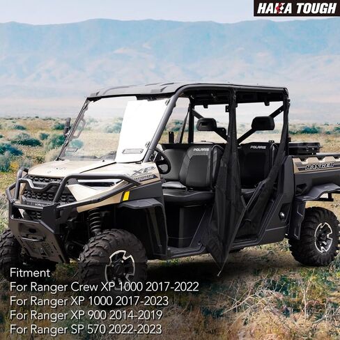 HAKA TOUGH UTV مقابض الإمساك لملحقات Polaris Ranger/Ranger Crew XP، شريط الإمساك لمقبض المقبض الجانبي Can Am Defender، استبدال OEM #5450844 قطعتان in Saudi Arabia