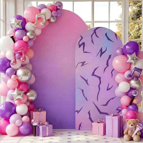Moukeren She's Ready to Pop Arch غطاء خلفية بطول 6 أقدام و7.2 أقدام لمشروب الصودا تحت عنوان حفل استحمام الطفل، يكشف عن الجنس وحفلات أعياد الميلاد وحفلات أقواس الصور وديكورات الخلفية in Kuwait