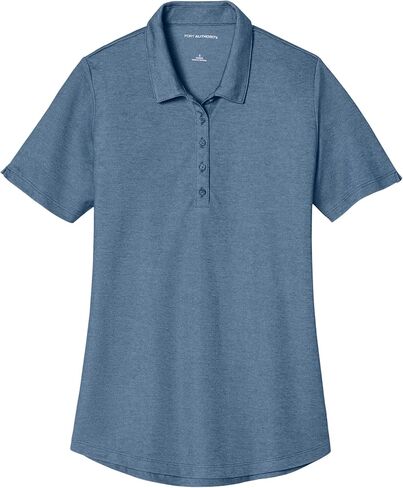 Port Authority Women's Fine Pique Blend Polo Shirt in Saudi Arabia