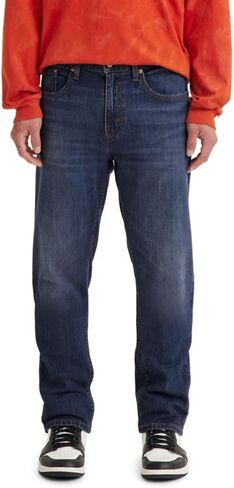بنطال جينز Levi's الرجالي المستقيم المريح 559 (متوفر أيضًا بمقاس كبير وطويل)، (جديد) Denim De Jour (مطاط)، 36Wx38L in Saudi Arabia