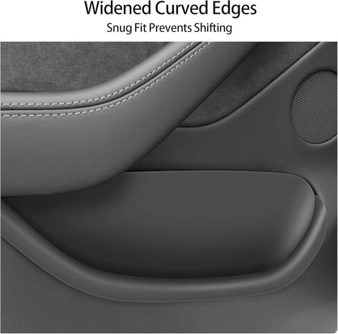 2025 2026 Tesla Model Y Juniper Door Pocket Liner Storage Box Organizer Front & Rear Side Door Inserts for Juniper Full-Cover TPE Waterproof Refresh Model Y Accessories 4PCS in Saudi Arabia