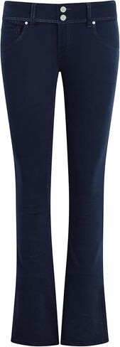 HUDSON Women's Beth Mid Rise Baby Bootcut Jean with Back Flap Pockets in Saudi Arabia