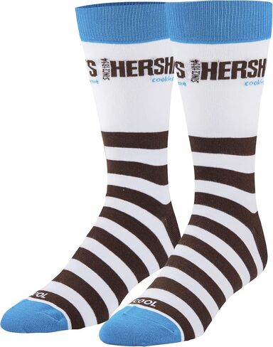 Cool Socks York Peppermint Pattie Fun Print Novelty Crew Socks for Men & Women in Kuwait