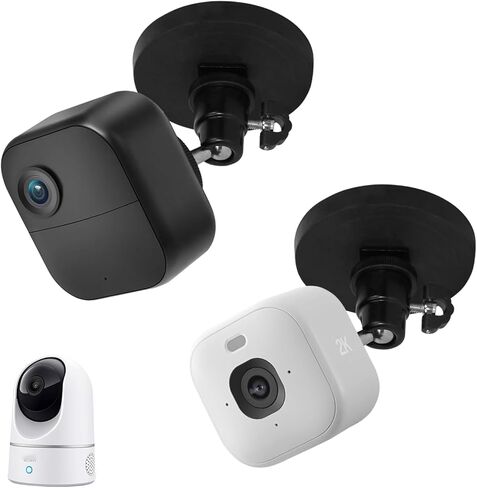 Magnetic Camera Mount Compatible with Blink Mini 2, Blink Outdoor 4th, Blink Mini, Blink Indoor(All), Eufy E220, Litokam 2K Indoor Cam, Camera Magnetic Bracket Base, 1Pack in Saudi Arabia